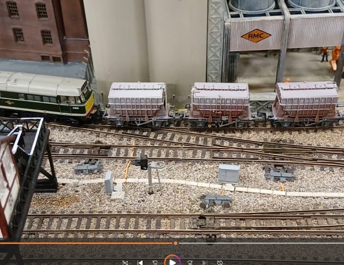 shunting into the cement works