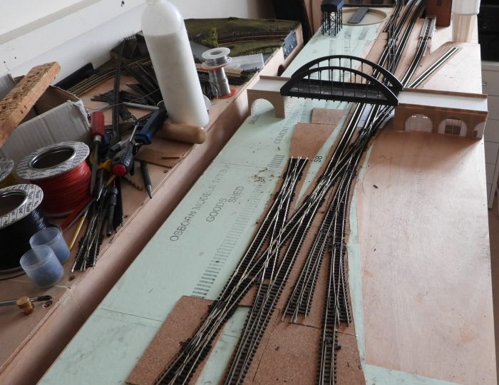Track laying in progress  2021