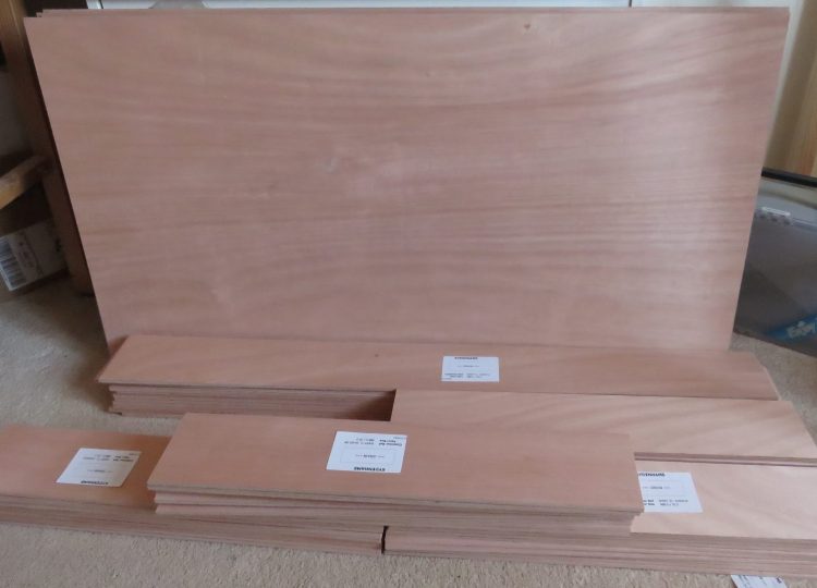 Pre cut plywood